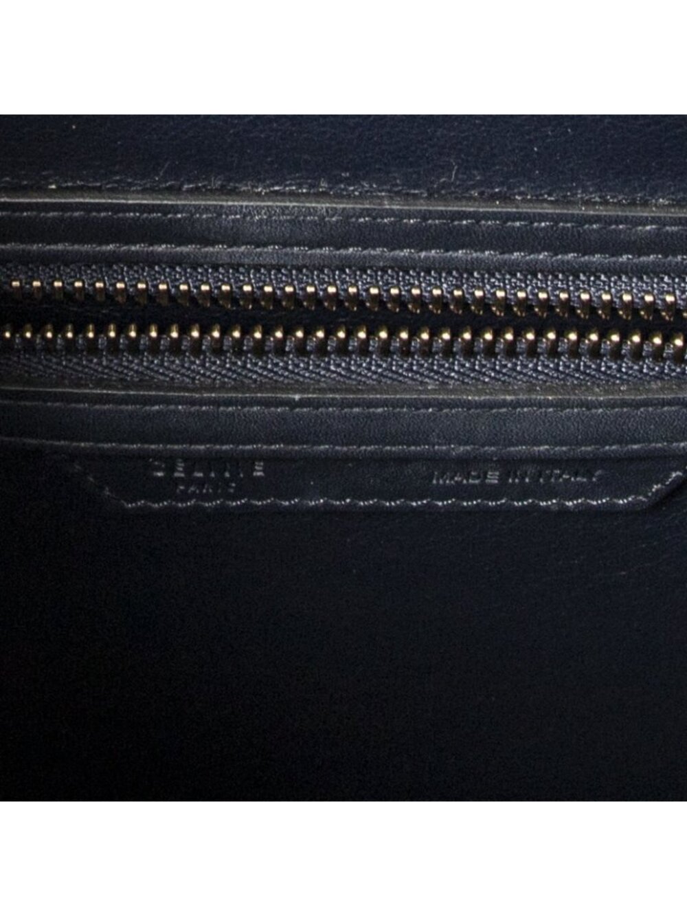 ★SOLD★ Celine Micro Luggage Black Red Blue Calfskin Leather - Picture 10 of 10